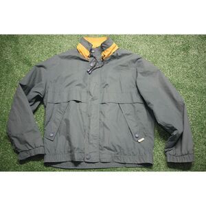 Vintage London Fog Outdoor Gear Jacket - Green/Yellow Windbreaker, Size Medium